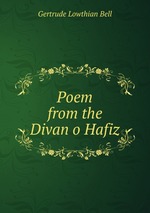 Poem from the Divan o Hafiz