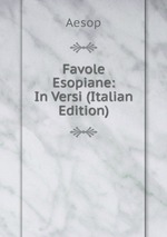 Favole Esopiane: In Versi (Italian Edition)