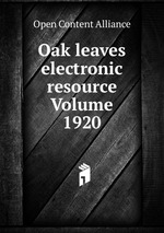 Oak leaves electronic resource Volume 1920