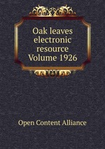 Oak leaves electronic resource Volume 1926