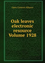 Oak leaves electronic resource Volume 1928