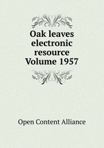 Oak leaves electronic resource Volume 1957