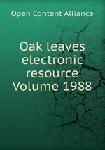 Oak leaves electronic resource Volume 1988