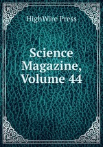 Science Magazine, Volume 44
