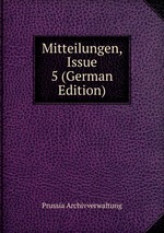 Mitteilungen, Issue 5 (German Edition)