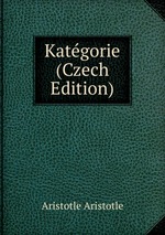Katgorie (Czech Edition)