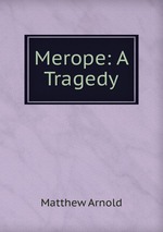 Merope: A Tragedy