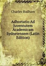 Adhortatio Ad Juventutem Academicam Sydneiensem (Latin Edition)