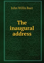 The inaugural address
