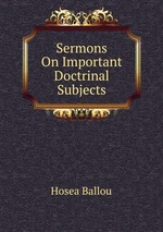 Sermons On Important Doctrinal Subjects