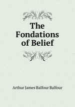 The Fondations of Belief