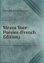 Mezza Voce: Posies (French Edition)