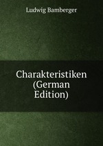 Charakteristiken (German Edition)