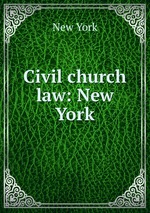 Civil church law: New York