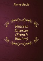 Penses Diverses (French Edition)