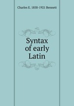 Syntax of early Latin