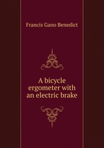 A bicycle ergometer with an electric brake