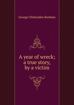 A year of wreck; a true story, by a victim