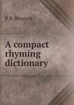 A compact rhyming dictionary