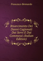 Risarcimento Dei Danni Cagionati Dai Servi E Dai Commessi (Italian Edition)