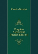 Enqute Algrienne (French Edition)