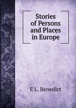 Stories of Persons and Places in Europe