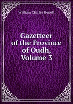 Gazetteer of the Province of Oudh, Volume 3