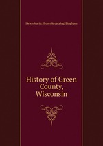 History of Green County, Wisconsin