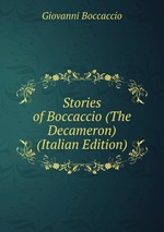 Stories of Boccaccio (The Decameron) (Italian Edition)