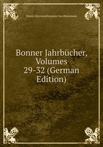 Bonner Jahrbcher. Volumes 29-32