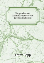 Vergleichendes Accentuationssystem (German Edition)