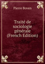 Trait de sociologie gnrale (French Edition)
