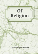 Of Religion