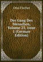 Der Gang Des Menschen, Volume 25, issue 1 (German Edition)