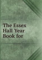 The Essex Hall Year Book for