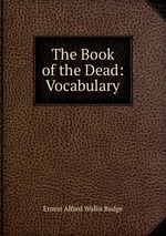 The Book of the Dead: Vocabulary