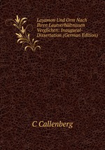 Layamon Und Orm Nach Ihren Lautverhltnissen Verglichen: Inaugural-Dissertation (German Edition)