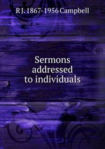 Sermons addressed to individuals