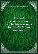 Revised classification of Electric accounts for the McMillin Companies