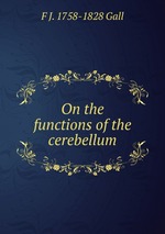 On the functions of the cerebellum