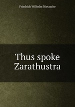 Thus spoke Zarathustra