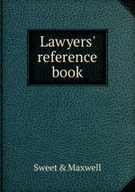 Lawyers` reference book