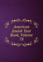 American Jewish Year Book, Volume 78