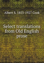 Select translations from Old English prose