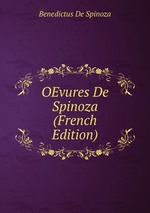 OEvures De Spinoza (French Edition)