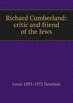 Richard Cumberland: critic and friend of the Jews