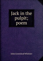 Jack in the pulpit; poem