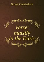 Verse: maistly in the Doric