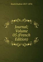 Journal; Volume 05 (French Edition)