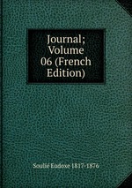 Journal; Volume 06 (French Edition)